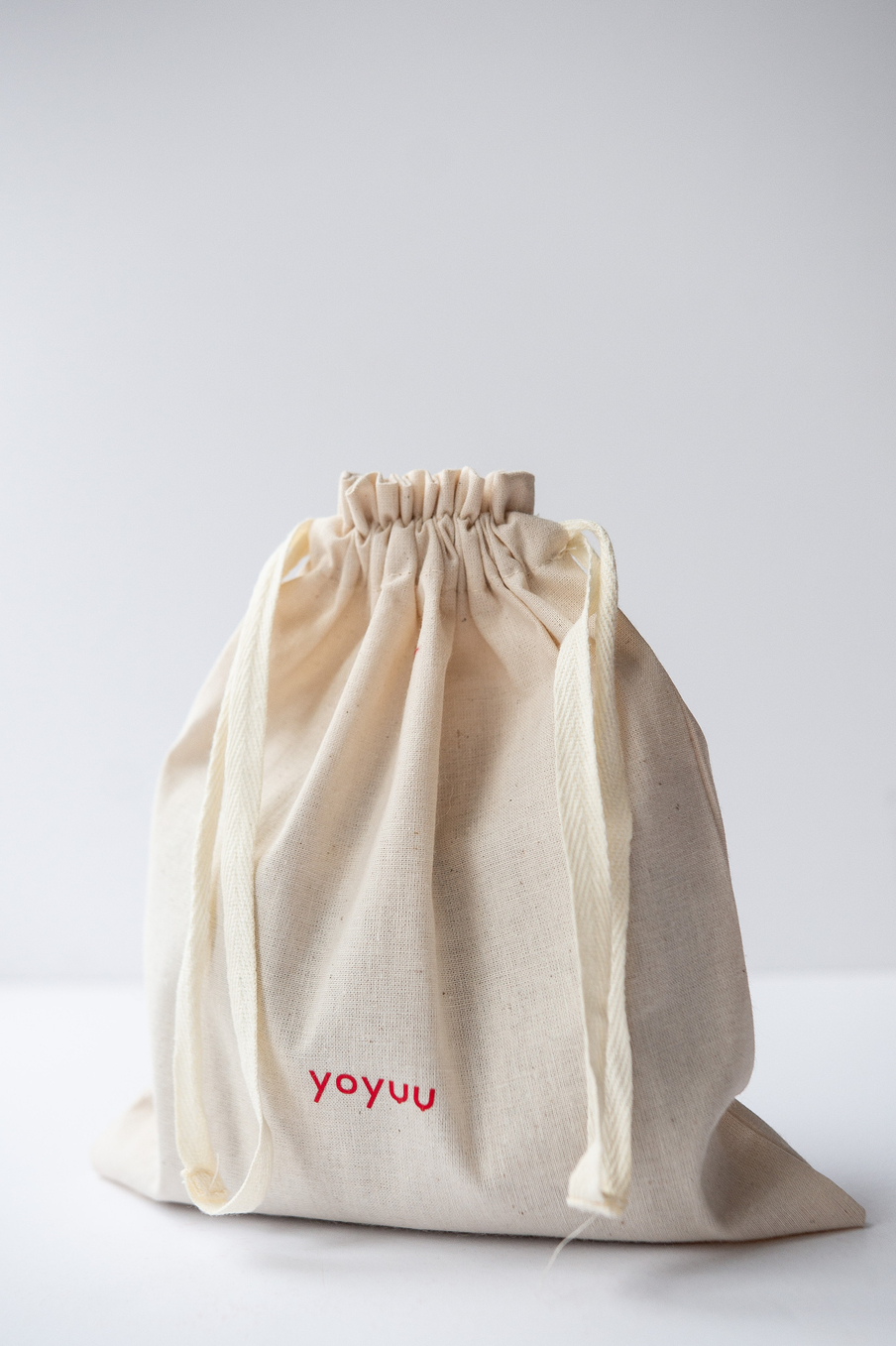 Хлопковый мешочек для стирки и хранения с логотипом yoyuu