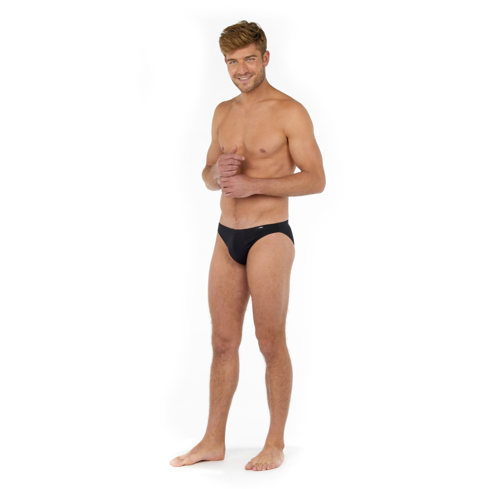 Мужские трусы слипы черные HOM CLASSIC Comfort Micro Briefs 400205_400004