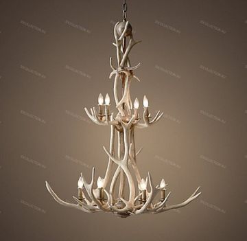 replica  ADIRONDACK ANTLER TWO-TIER Restoration Hardware