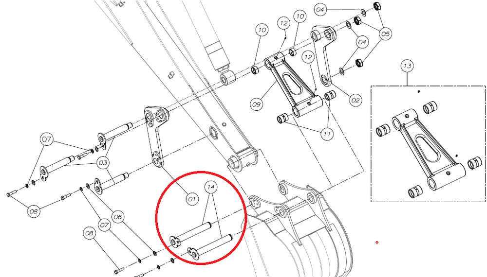 Палец 5421105 YG TECHNOLOGY (Турция)
