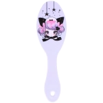 Расческа массажная детская овальная «АНИМЕШКИ», микс 4 дизайна, 17*5,3см (пакет с подвесом)●