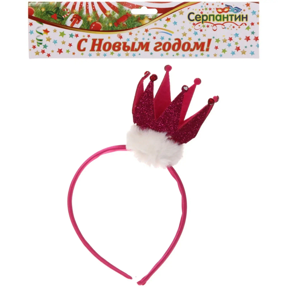 Ободок карнавальный «Принцесса», 19х11,5 см