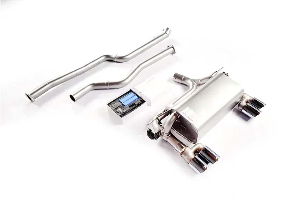 Спортивная выхлопная система с заслонками для BMW 3 Series 320i B48 2.0T 2015-2019 БМВ