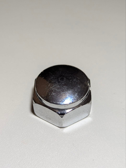 Гайка траверсы верхняя для вилки мопеда Альфа, Дельта и питбайки