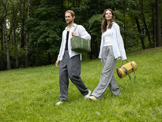 Термосумка для пикника smart picnic, l, темно-зеленая