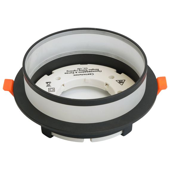 Светильник встраиваемый Feron DL700 потолочный GX70 черный круг 51094