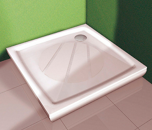 Душевой поддон из искусственного камня Ravak Perseus Pro 90х90 XA037701010 Белый