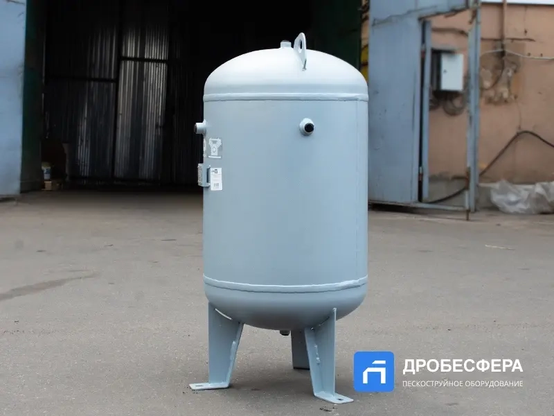 Ресивер для компрессора РВ 110-02/10 из нержавейки вертикальный
