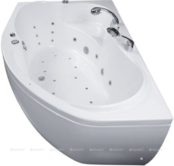 Акриловая ванна Aquanet (Акванет) Capri 160x100 L с каркасом