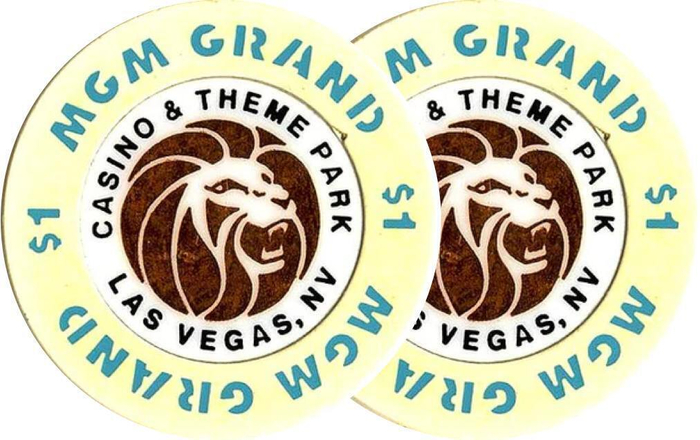 MGM Grand Casino $1 Chip