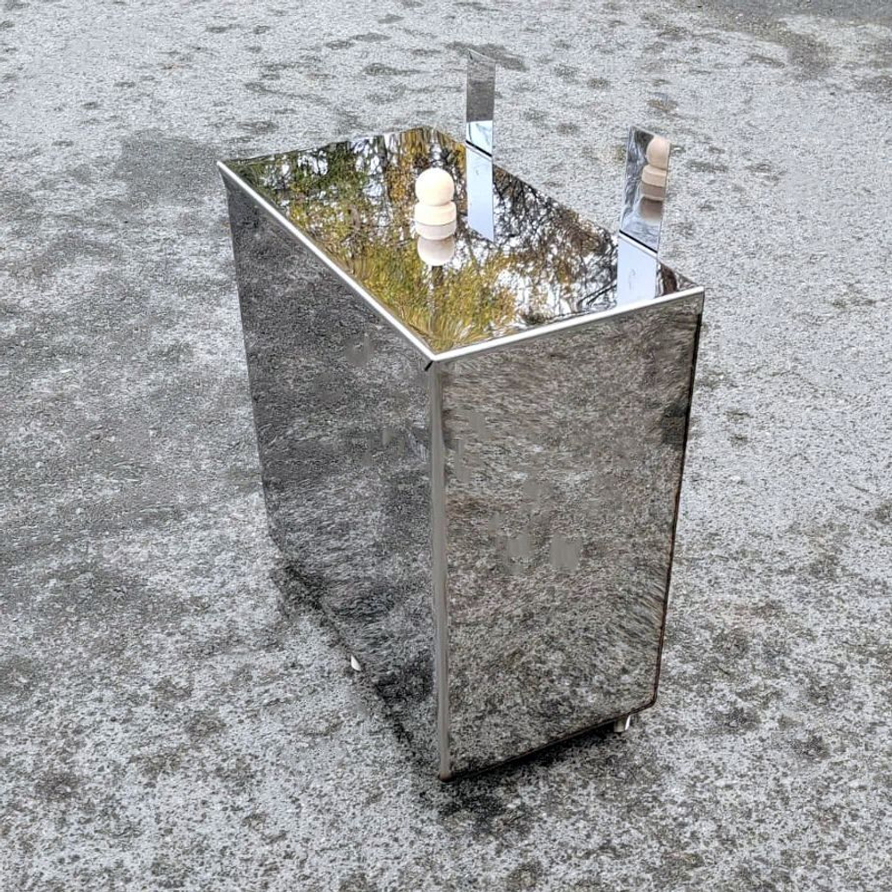 Бак выносной теплообменник 60 л. из нержавейки