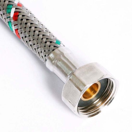 Гибкая подводка для воды Uni-Fitt M10X1 х ВР 1/2", длина 1500 мм (502S2815)