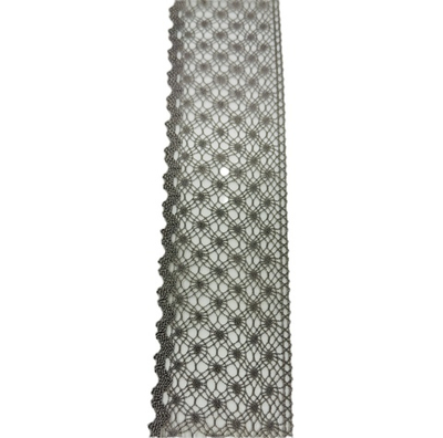 Кружево натуральное однотонное 100% хлопок ш-5см Греция