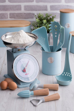 Емкость кухонная living голубая 15х12,5 см