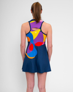 ОДЕЖДА ДЛЯ ТЕННИСА Женская, Платье BIDI BADU TWIGGY DRESS .