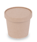 OSQ Упаковка Round Bowl крафт 500 БЕЗ КРЫШКИ (1/30/450)
