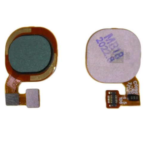 Шлейф для Tecno Spark 7 сканер отпечатка пальцев Зеленый