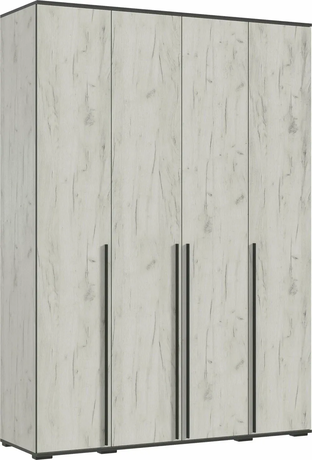 Шкаф "Норд" 4-х ств (дуб крафт белый), МФ Миф, г. Пенза