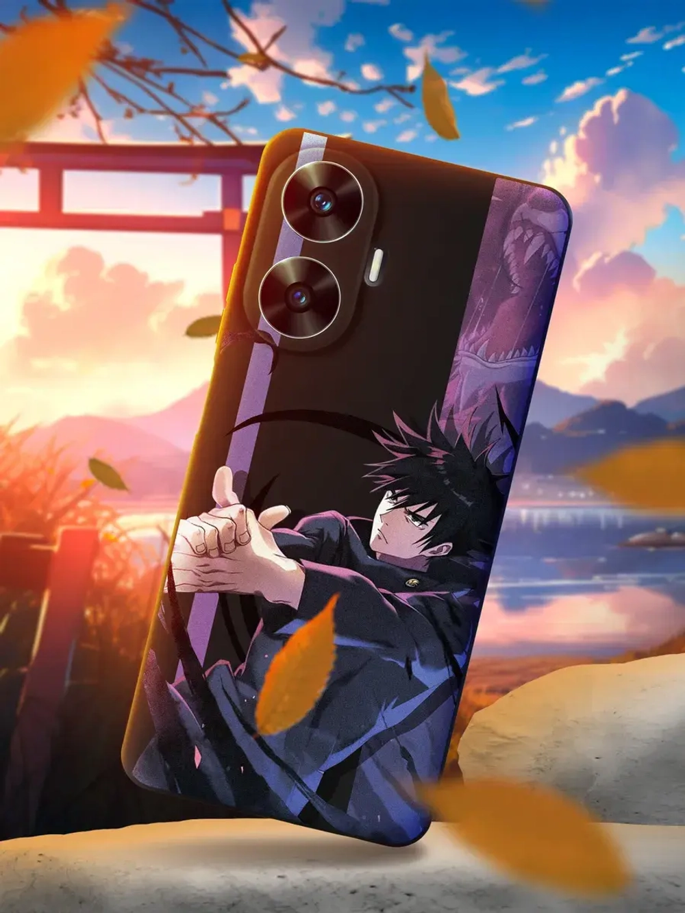 Чехол на Realme C55 с принтом