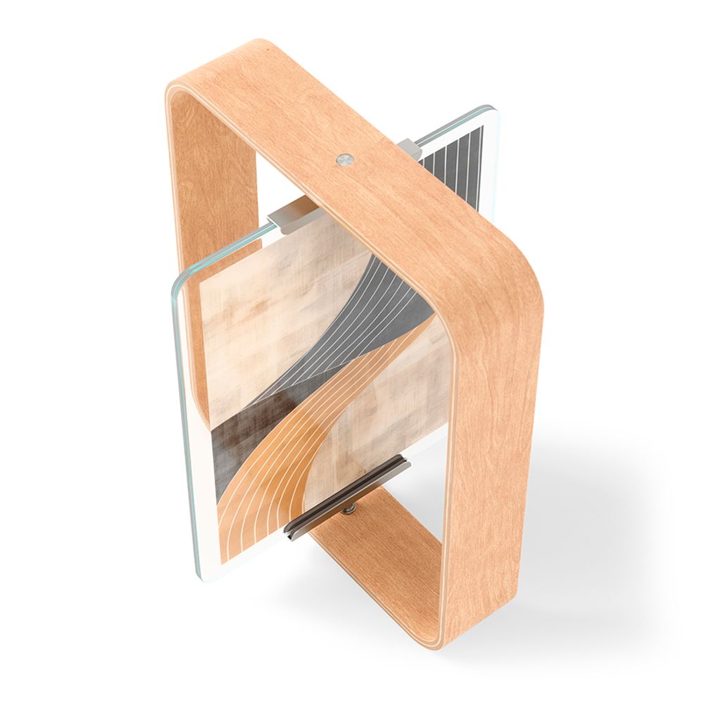 Фоторамка двухсторонняя Bellwood, 26х31 см, натуральное дерево