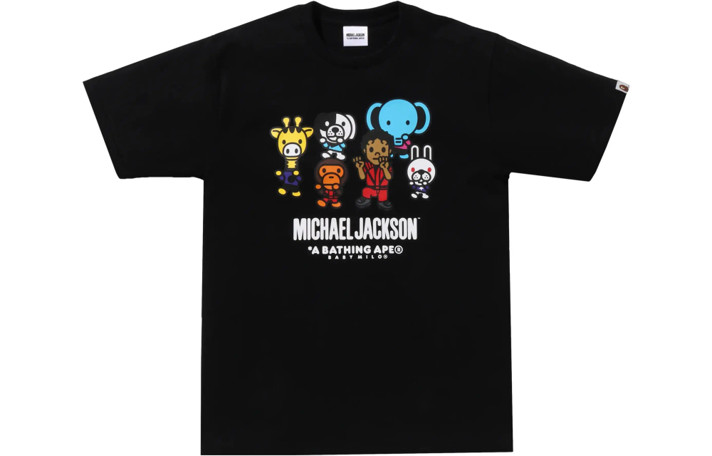 A Bathing Ape X Michael Jackson Baby Milo Tee