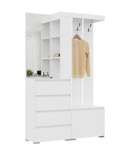 Хелен ПР 01 Прихожая Белый / Белый