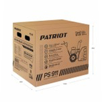 Снегоуборщик бензиновый 6 скоростей вперед/2 назад PATRIOT PS 911  426108488
