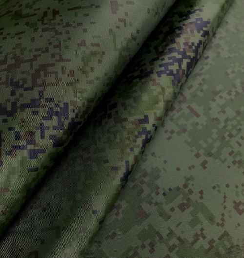 Оксфорд 200 D ткань тентовая уличная водоотталкивающая, МИЛИТАРИ ЦИФРА, шир. 1,5 м