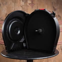 Кейс кофр для барабанных тарелок DGCASE@20-01А (с выдвижной ручкой и на колесах) 580*580*140мм