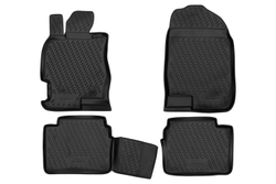 Коврики Standard, в салон MAZDA 6 2007-12/2012 4 шт. (полиуретан, чёрные) Element.CARMZD00007