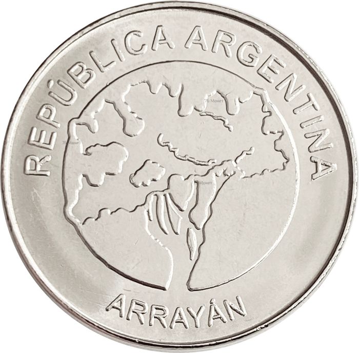 5 песо 2017 Аргентина UNC