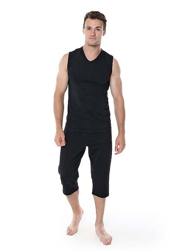 Майка мужская черный