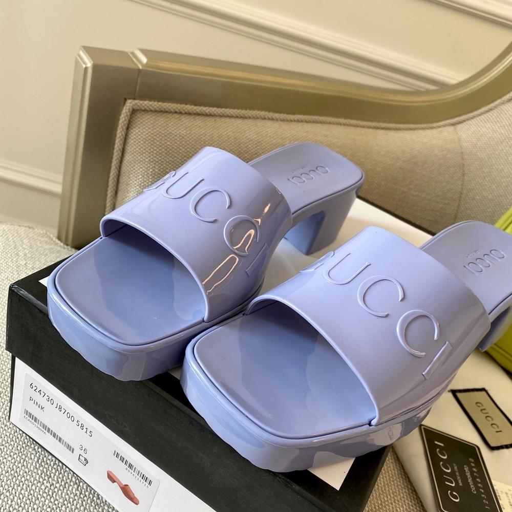 Gucci Rubber Slide Sandal
