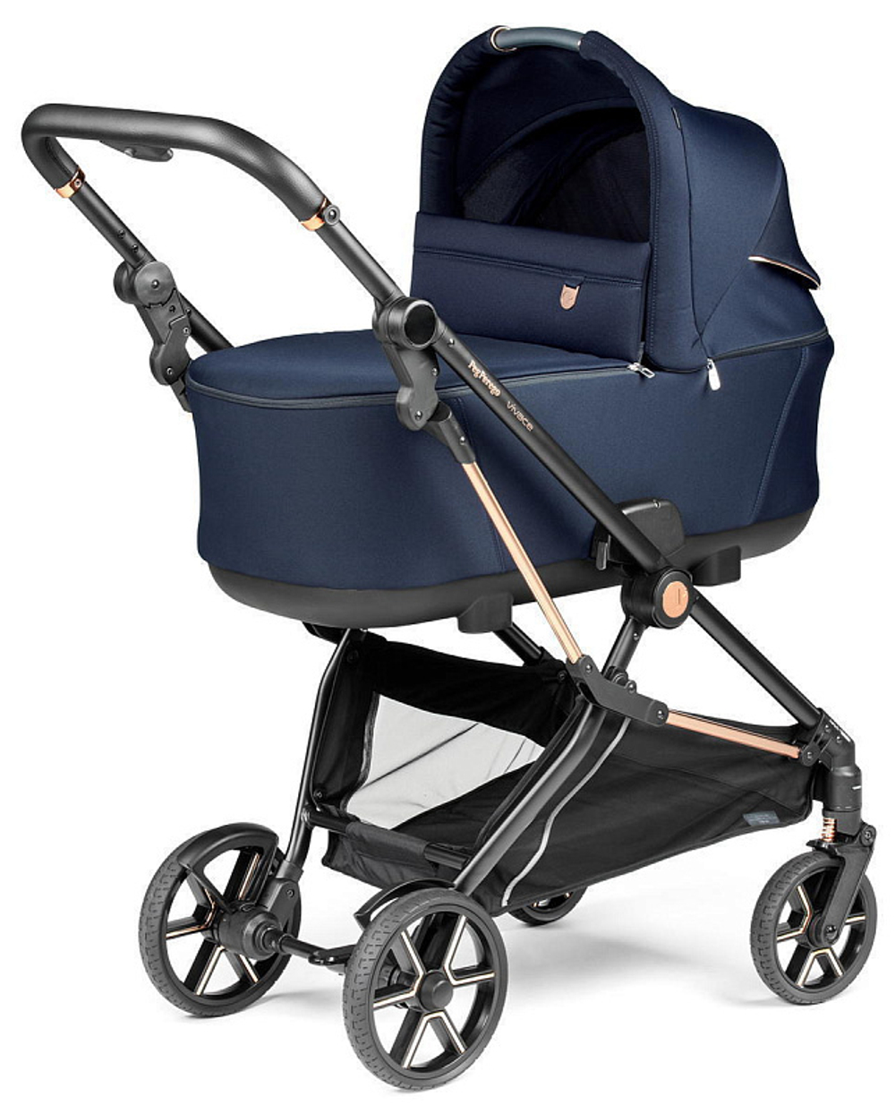 Коляска 3 в 1 Peg Perego Vivace New Culla Flex SLK Blue Shine