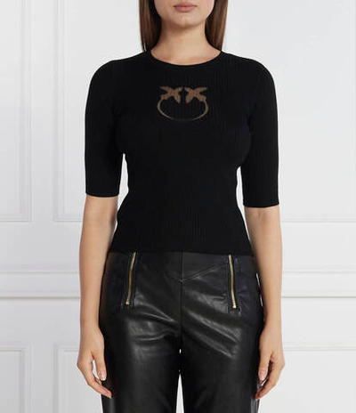 Хлопковая блузка Pinko - черный(102017 A18M)