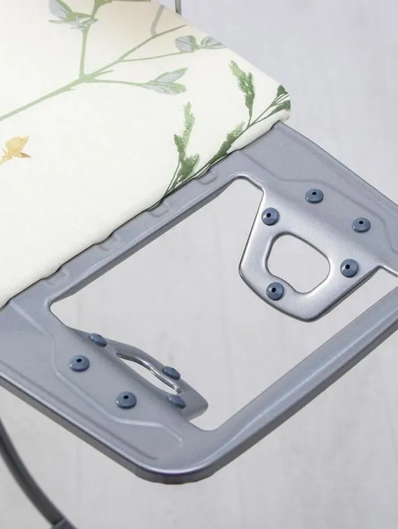 Доска гладильная Nika «Белль Классик 2», 112×34,5 см, два положения высоты 70, 80 см, европодставка, МИКС