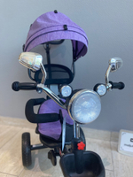 Велосипед 3-х колесный ROCKET с музыкальной панелью фиолетовый арт. 5088-3