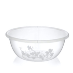 Таз "Изобилие" 8 л мерный прозрачный с крышкой цвет в ассортименте