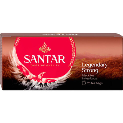 Чай в пакетиках Santar Legendary Strong 25 шт