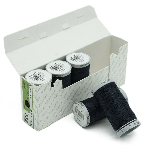 Нитки суперкрепкие Gutermann Extra Strong M782 №40 (100 метров), 5 кат. | 339 т.чернильно-синий