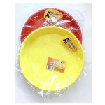 Набор тарелок ЦВЕТНЫХ 205мм 10шт ДС-159