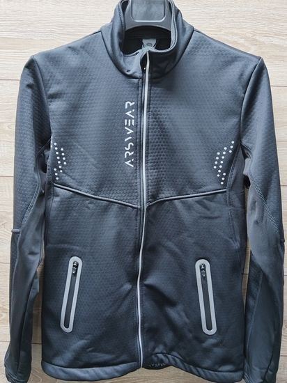 Мужская разминочная куртка ARSWEAR Active черная фото 1