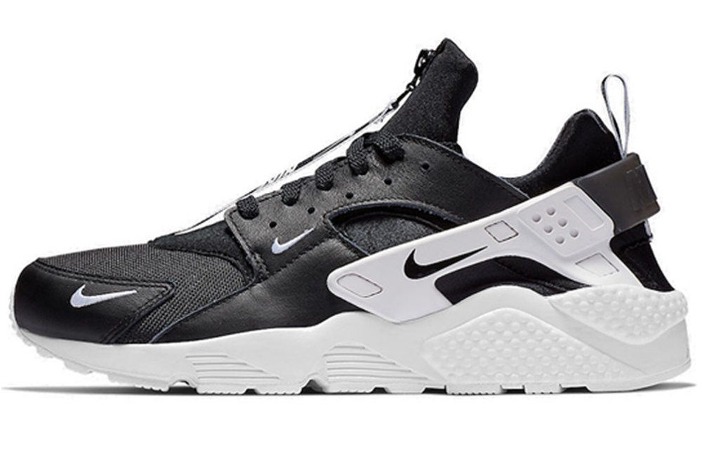 Nike Huarache Run Zip Black White Hyper Sneakers