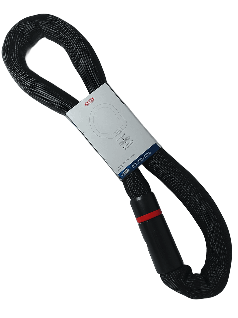 Цепь ABUS 6206K/110 Черный Goose Lock