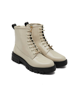 Кожаные ботильоны axel HUGO - кремовый(50480971)