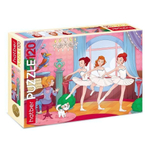 Пазлы 120 эл. А5ф 230Х165мм "Балерины" (Хатбер)