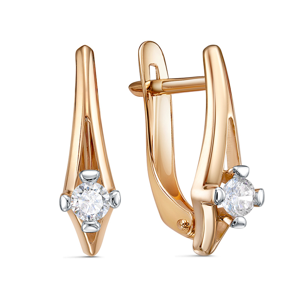 Серьги из золота 585 пробы