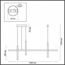 Подвесной светильник Odeon Light 6606/32L