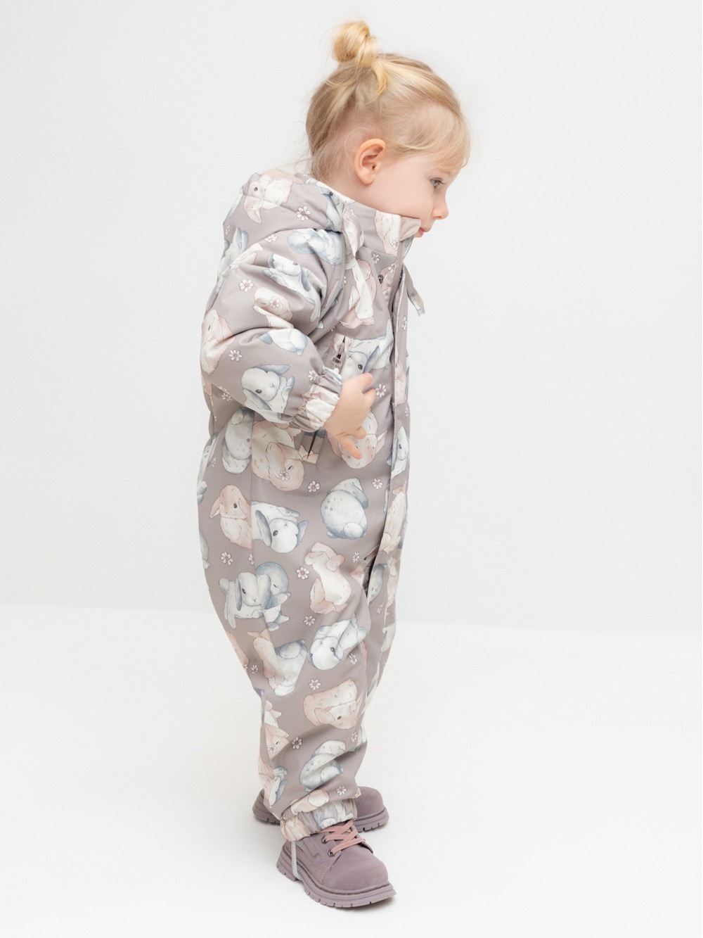 Демисезонный комбинезон, Зайчики