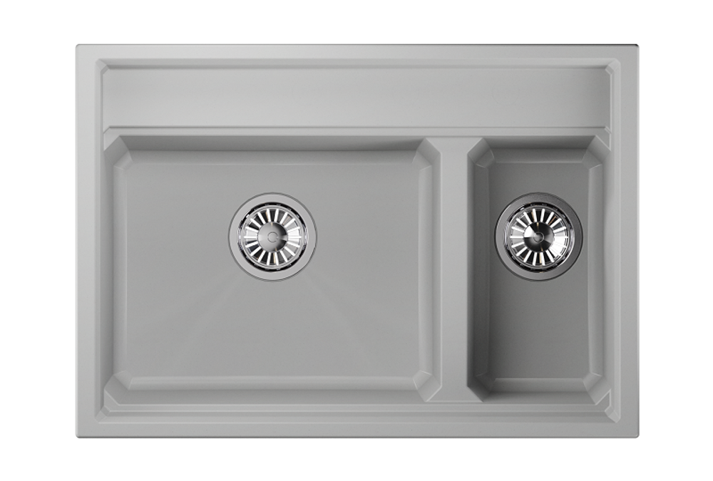 Кухонная мойка GRANULA Kitchen Space (7302, АРКТИК)